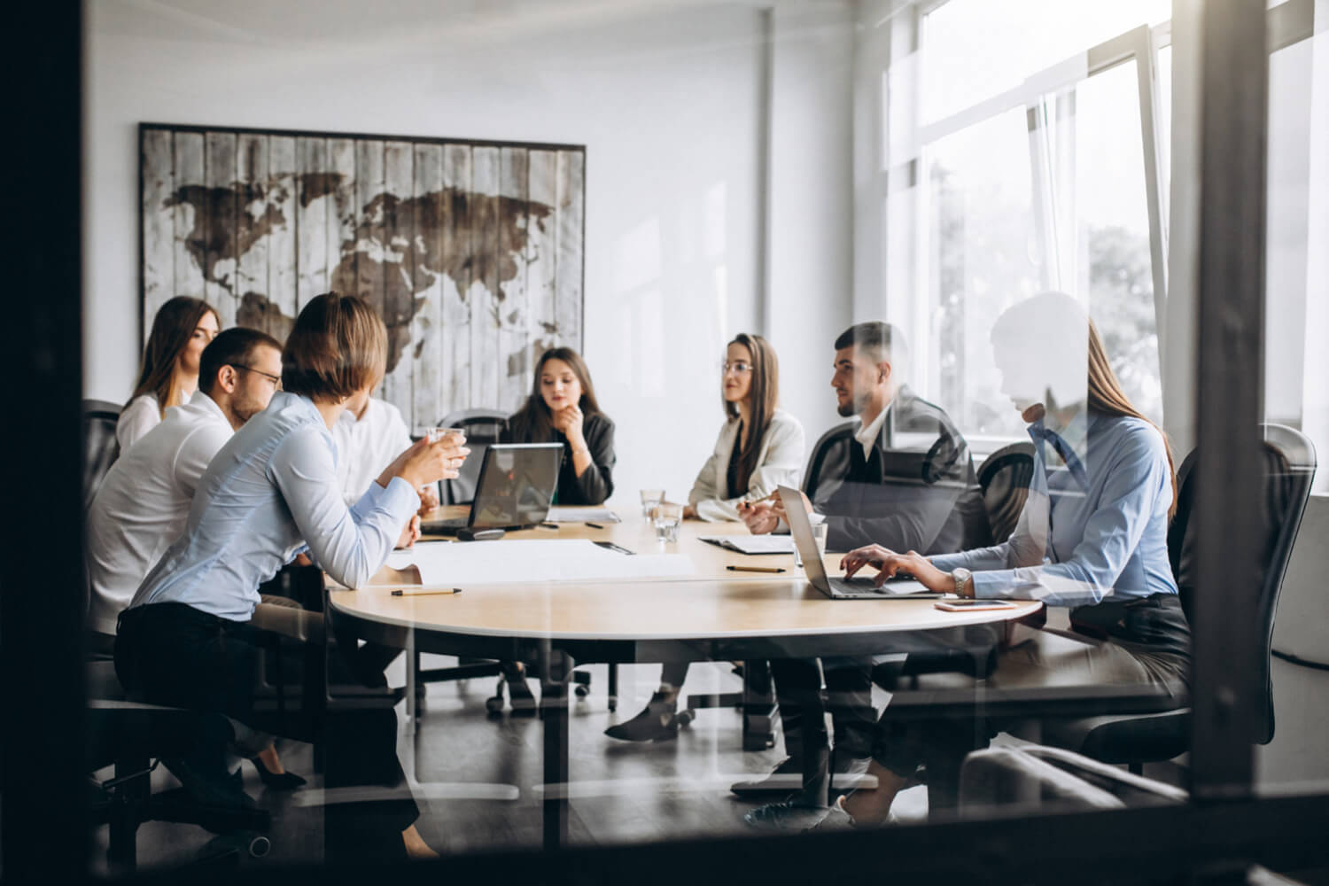 Group Of People Working